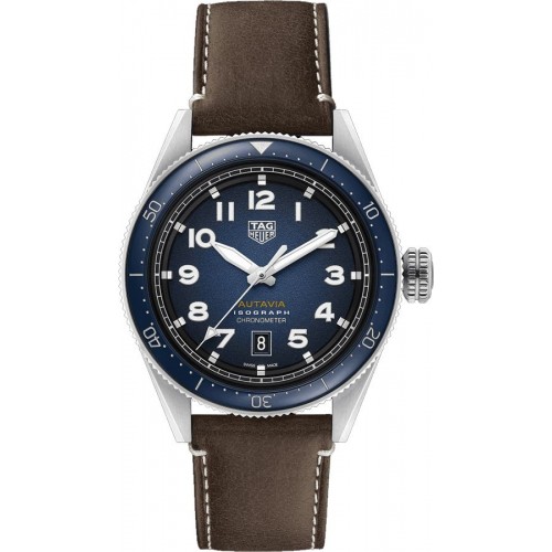 Tag Heuer Autavia Isograph Blue Dial Men's Watch WBE5112-FC8266